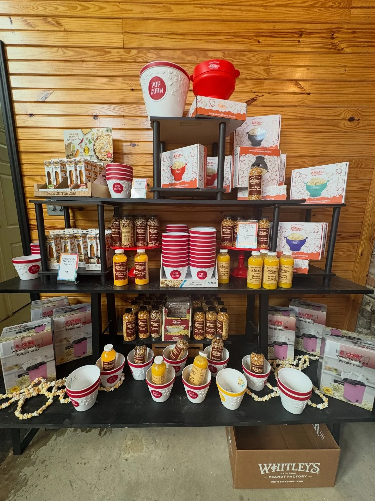 Friday night plans = handled 🍿

From buttery classics to gourmet flavors, our popcorn bar is fully stocked and ready for movie night magic. Buckets, kernels, seasonings, all the good stuff to make staying in feel like the main event.

Grab your favo