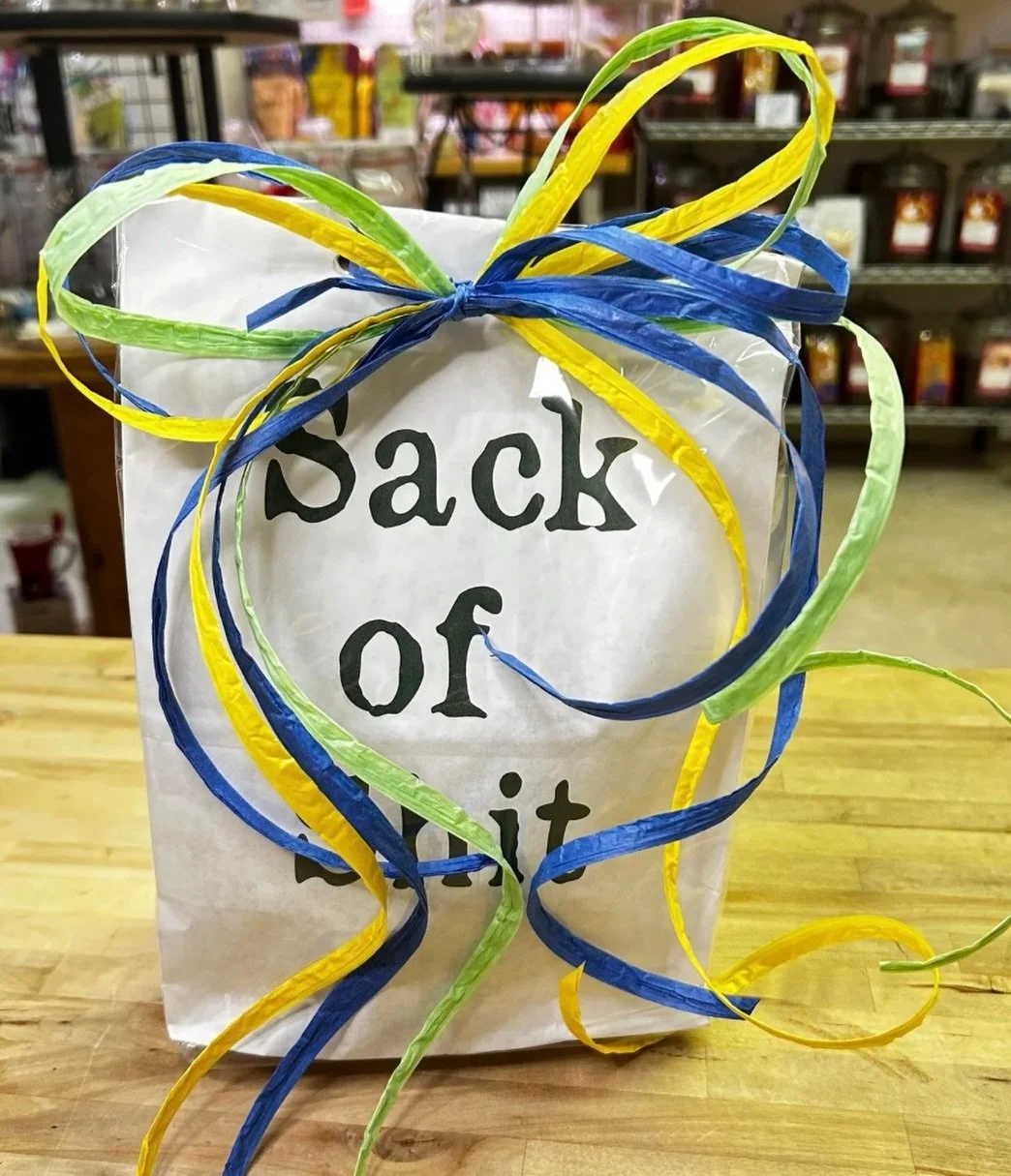 For the dad with a sense of humor 😆

Pick your two favorite Shit Rubs and we&rsquo;ll get them wrapped in this sack! 

Choose from Aw, Chicken, Bull, Good, Special or No. Just indicate your preferences at check out. Or let us choose for you!

🏬Shop