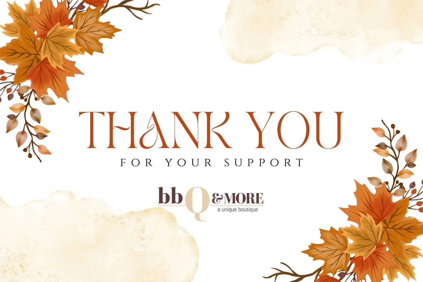 Thank you for shopping small, supporting this small business, and allowing BAM to be a little part of your celebrations, traditions, and everyday moments. You are the reason we love what we do, and we are so grateful you&rsquo;re here. 🧡