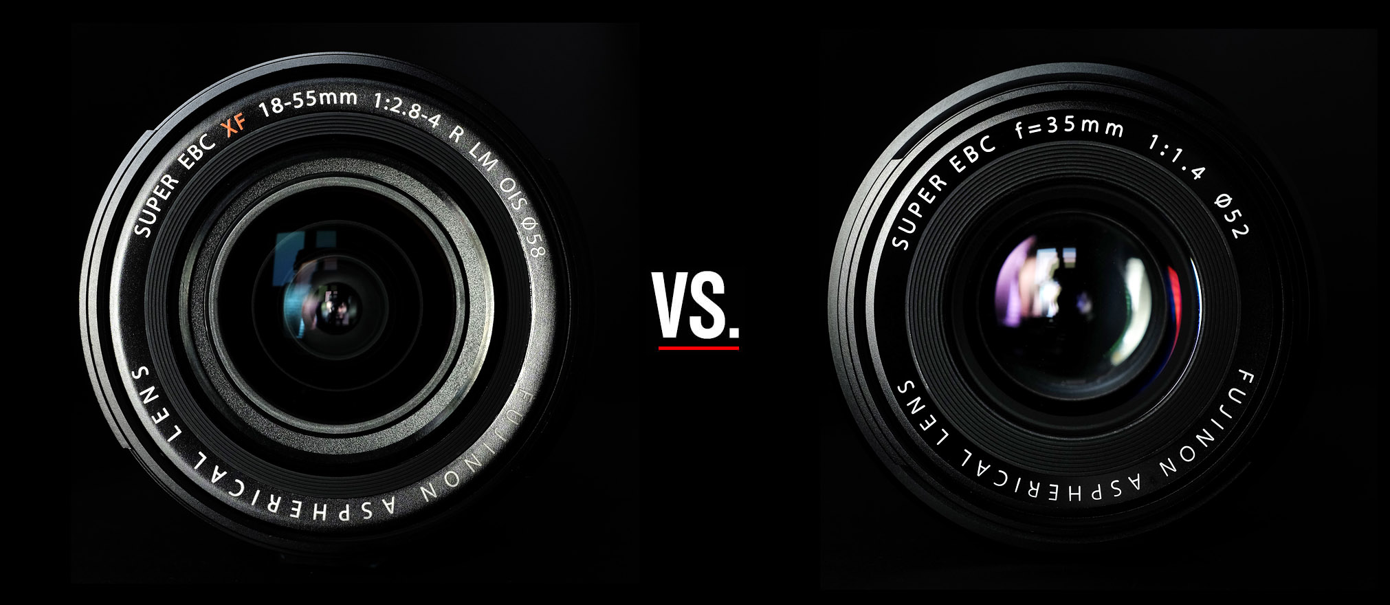 Fuji XF 18-55mm F2.8-4 OIS vs. XF 35mm F1.4 — Fuji vs. Fuji