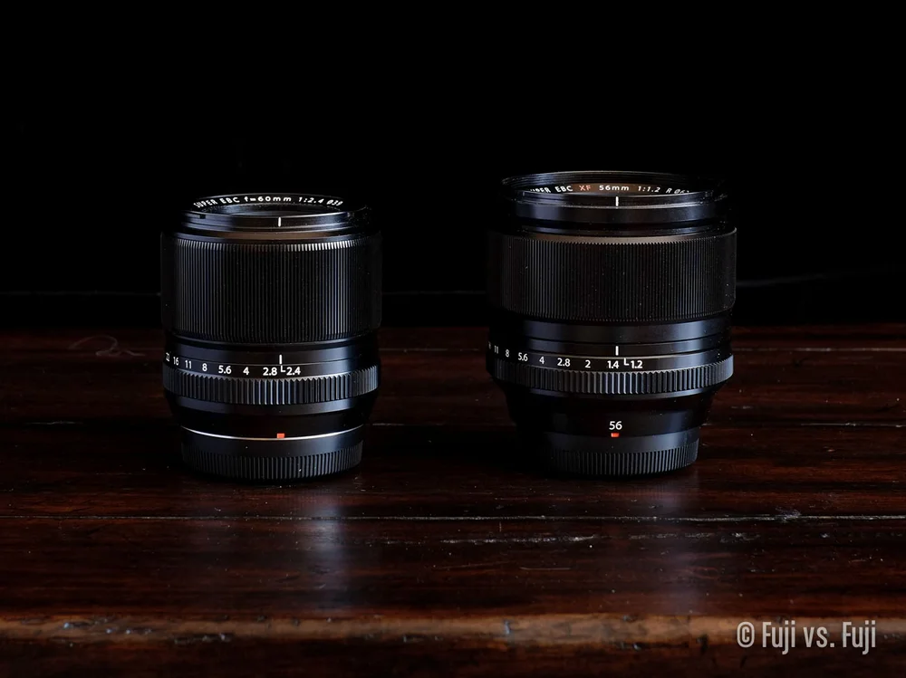 Fuji XF 56mm F1.2 vs. XF 60mm F2.4 Macro — Fuji vs. Fuji