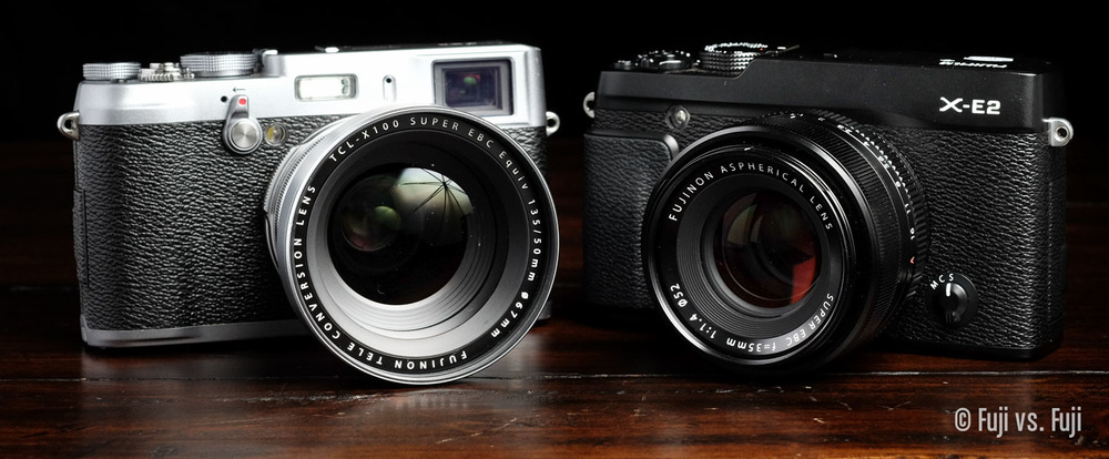Fuji X100, X100S, X100T Converters vs. 18mm f/2 35mm f/1.4 Fuji vs.