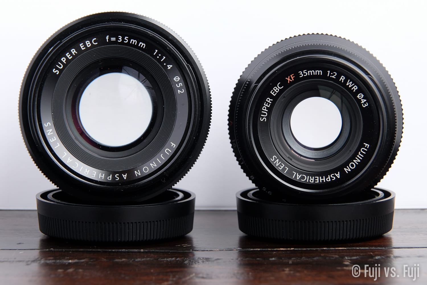 カメラ レンズ(単焦点) Fuji XF 35mm F1.4 vs. XF 35mm F2 WR — Fuji vs. Fuji