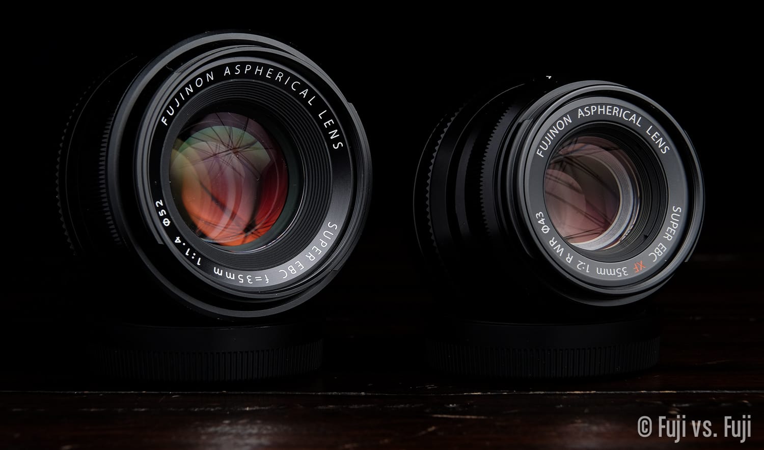 Fuji XF 35mm F1.4 vs. XF 35mm F2 WR — Fuji vs. Fuji