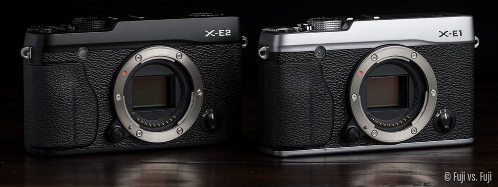 Fuji X-E2 vs. X-E1 — Fuji vs. Fuji