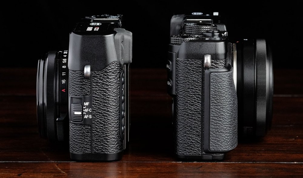 X100(S/T) vs. XF 27mm F2.8 Fuji vs. Fuji