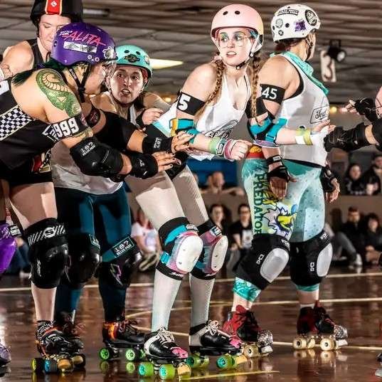 South Bend Roller Derby would like to wish a very Happy Birthday to #5 Rainbow Thrash! 

We hope today is as amazing as you are!