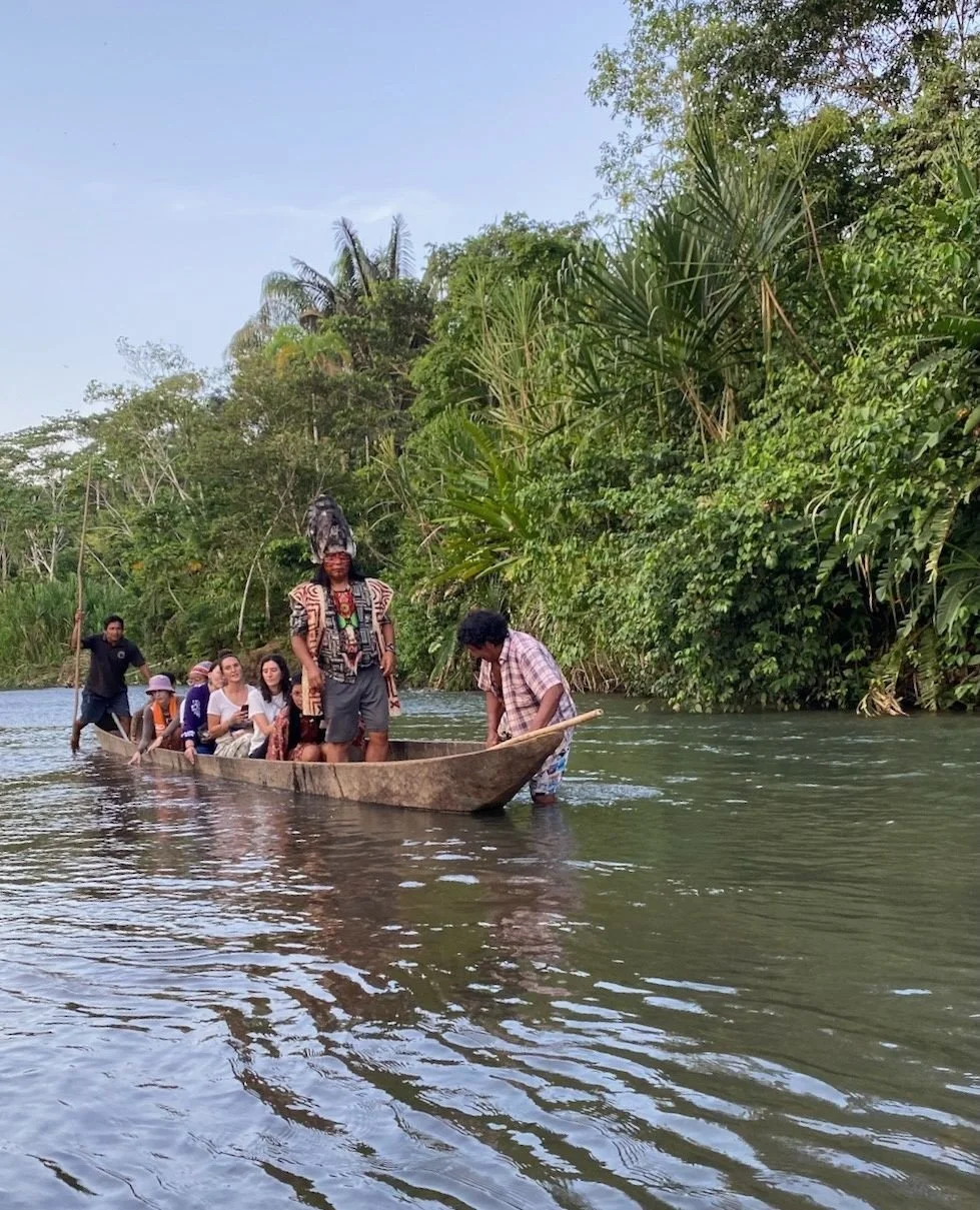 We're excited to share these photos from a recent trip to the Amazon. It was a deeply inspiring time, spent with the Sapara tribe in their territory in a remote part of the Ecuadorian jungle. ⁠
⁠
Please see the Link in Bio for a Go Fund Me campaign w