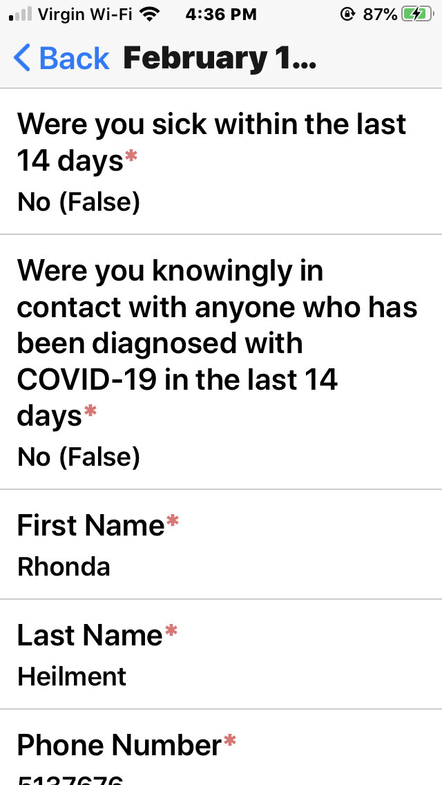 COVID - Track and Trace APP for Businesses