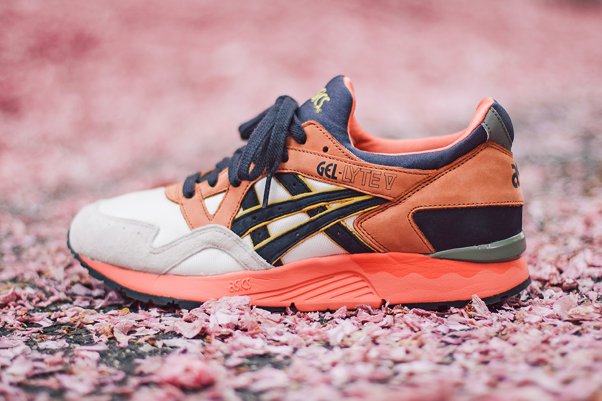 UBIQ x Asics Gel Lyte v "Midnight Bloom"