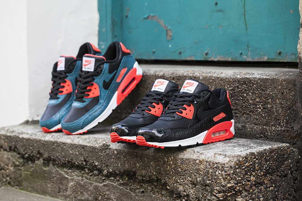 nike air max 90 black infrared