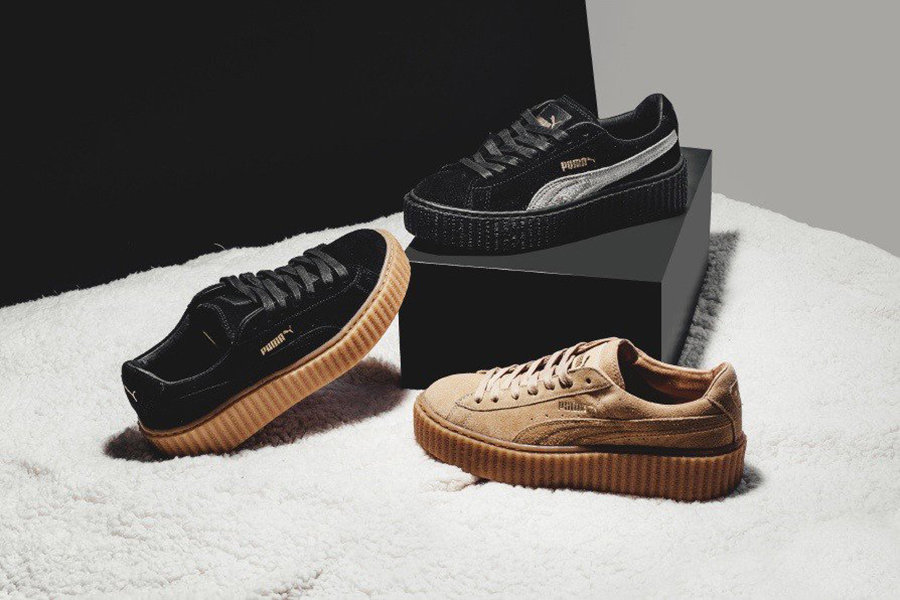 rihanna x puma suede creepers