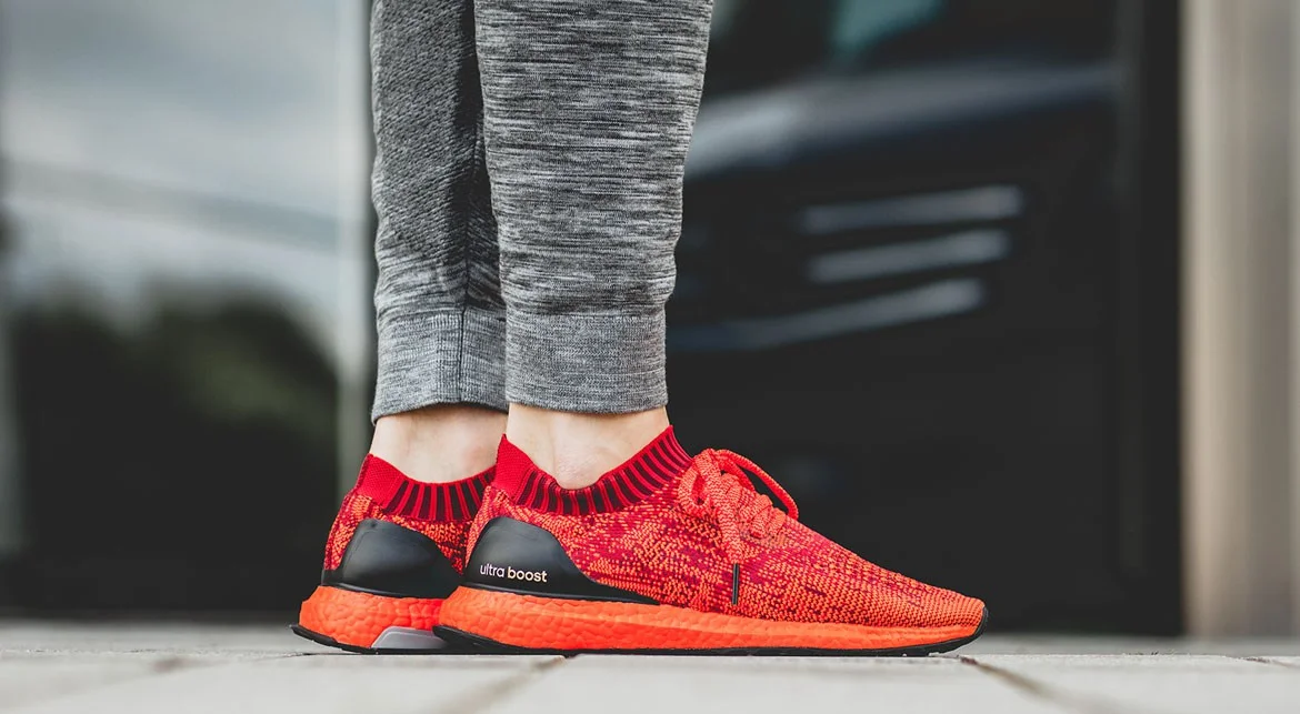 adidas ultra boost uncaged solar red