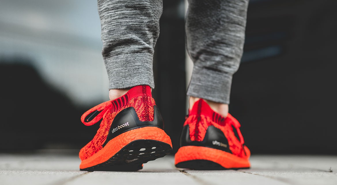 adidas ultra boost uncaged solar red