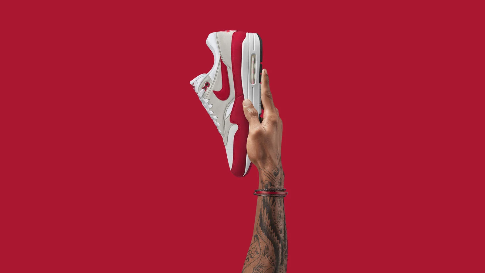 It’s the Air Max that started it all. Originally released in 1987, the Air Max 1 introduced the world to visible Nike Air cushioning. The Tinker Hatfield design was first released in three iconic colorways, including these classic white, red and grey and white, blue and grey combos. The icon returns with its coveted shape. 