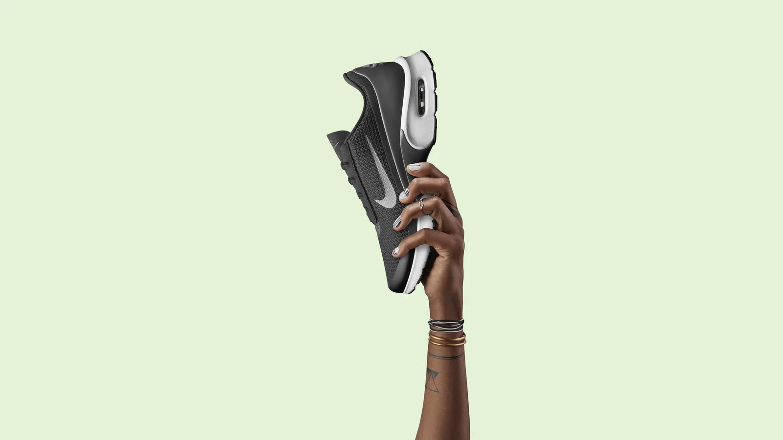 Inspired by the Air Max Plus, the Nike Air Max Jewell is the second ever women’s-only Air Max model.