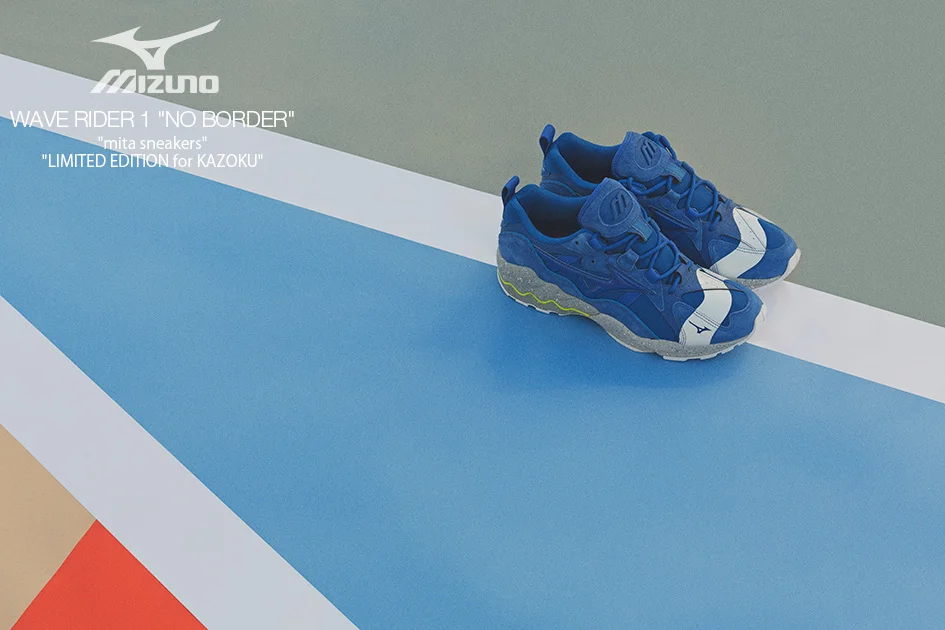Mizuno x mita sneakers wave rider 1 'no border' cheap
