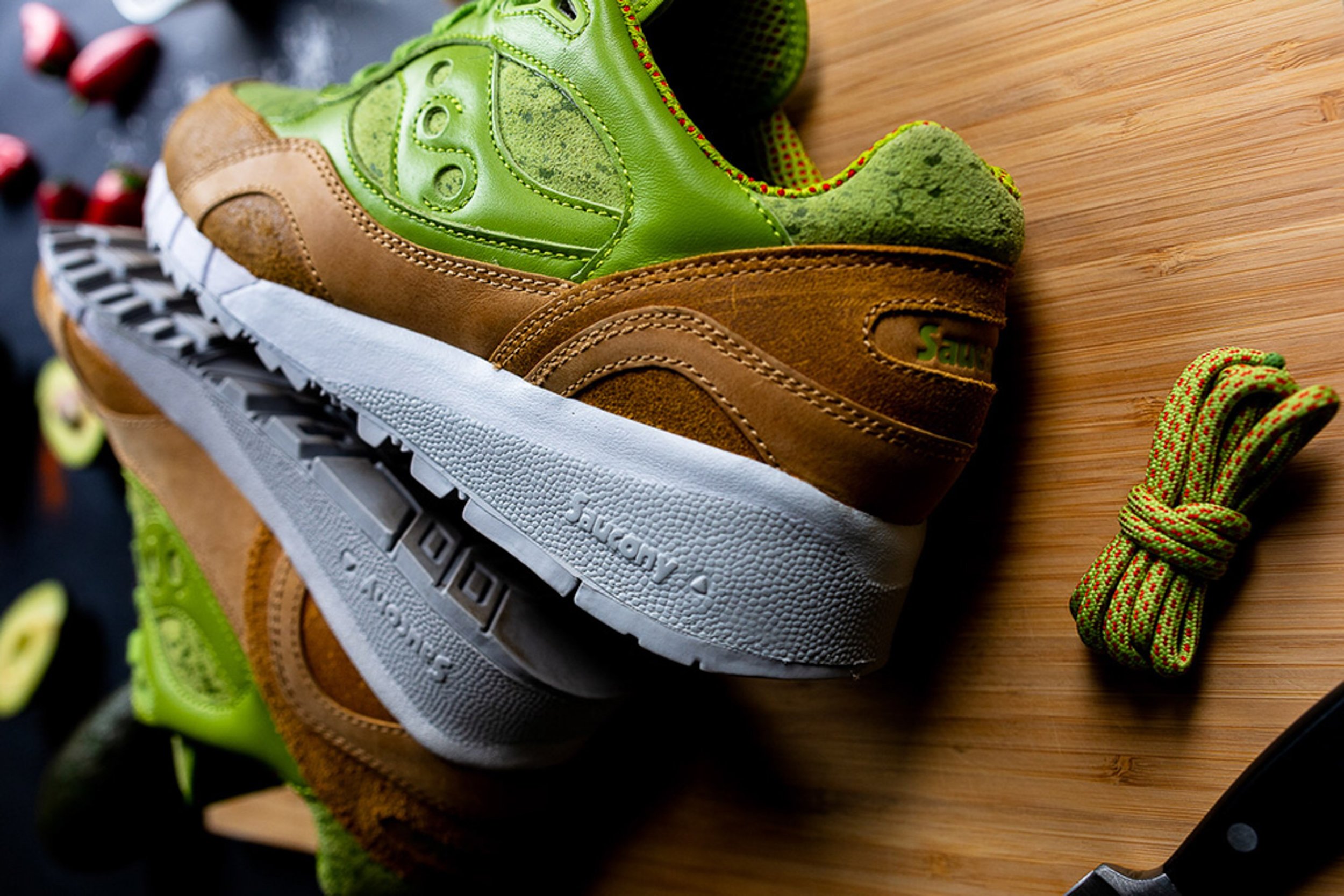 avocado saucony shoes