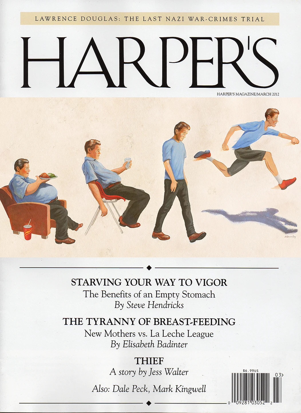 Starving Your Way To Vigor | Harper's magazine cover
