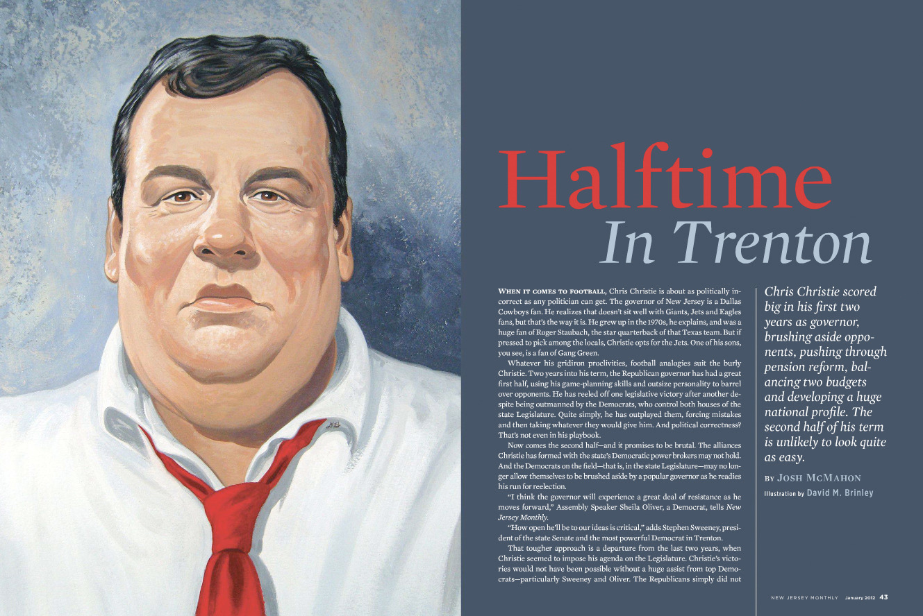   New Jersey Governor&nbsp;Chris Christie&nbsp; | New Jersey Monthly 