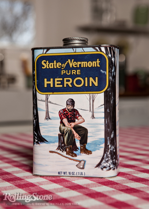   The New Face of Heroin  &nbsp;| Rolling Stone magazine #1206 April 10, 2014   Photo: Fredrik Broden&nbsp;  Painting: David M. Brinley&nbsp;&nbsp;  Lettering: Jon Valk 