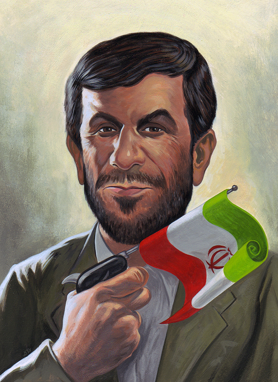   Mahmoud Ahmadinejad  | TIME magazine (commissioned/unpublished cover) 