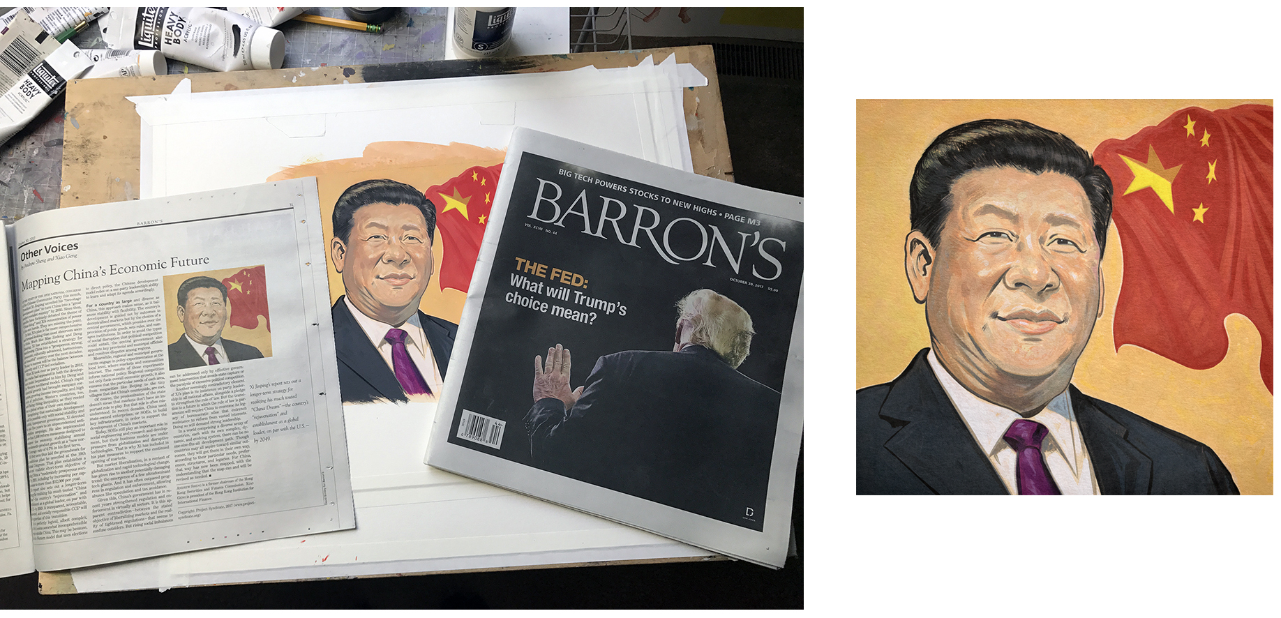   Barron's  | China President Xi Jinping | October 30, 2017 