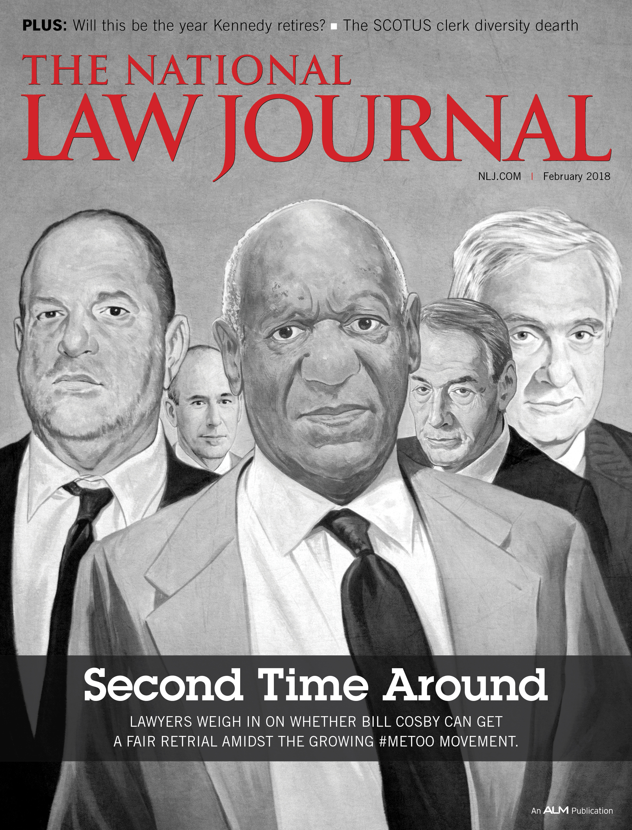   Second Time Around #timesup  | The National Law Journal cover illustration | February 2017 