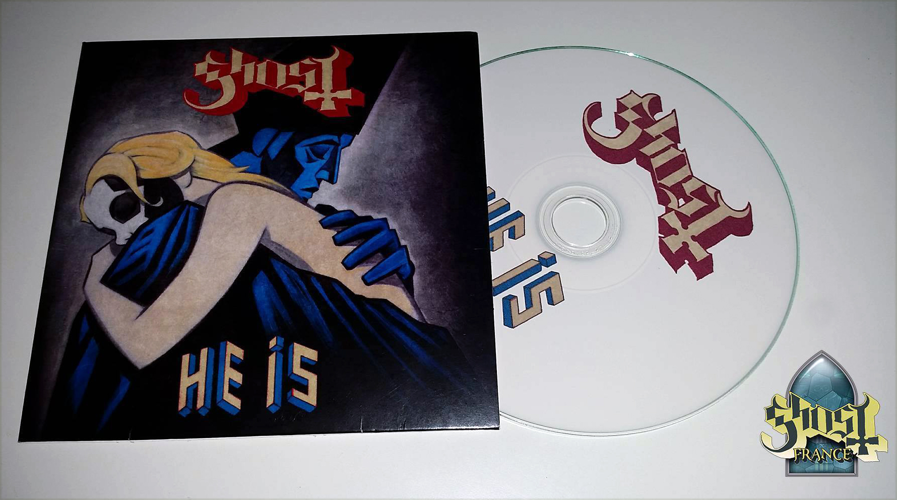 GHOST | HE IS CD promo (France)