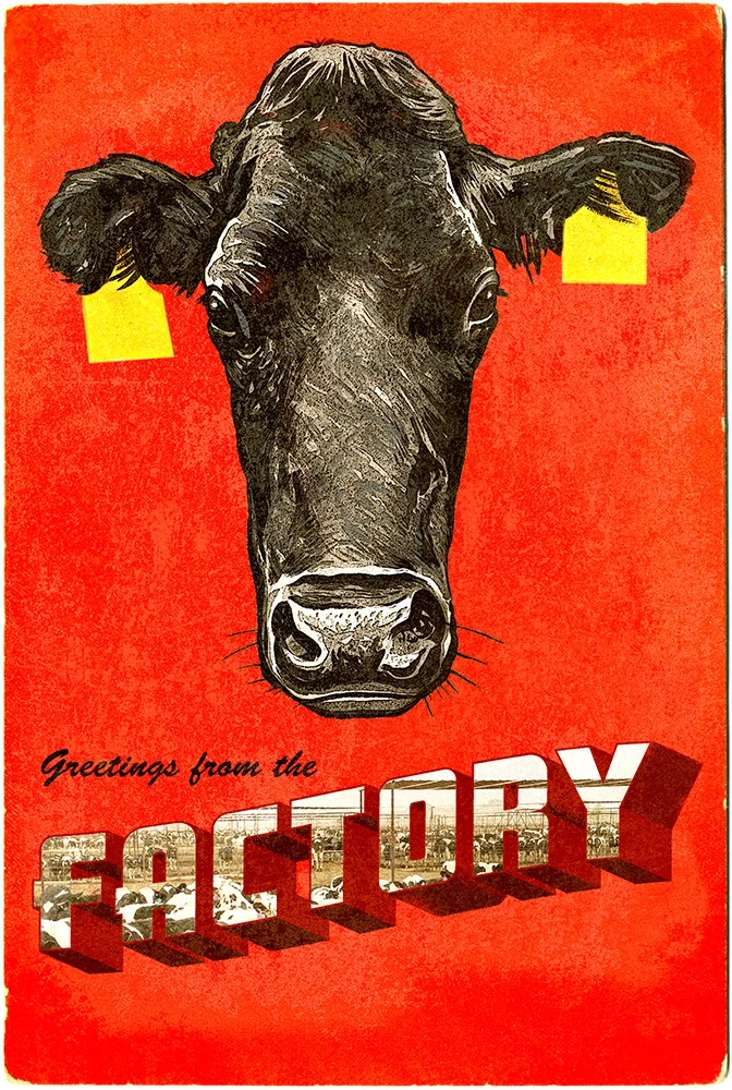 Greetings From The Factory | Society of Illustrators Members Open: POSTCARDS FOR A GREENER EARTH: The Exhibit | October 16, 2018 to December 29, 2018