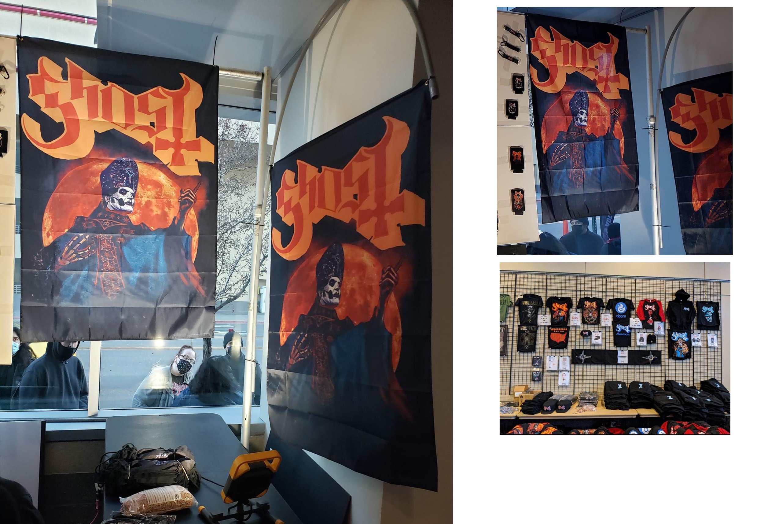   GHOST | PRE_IMPERA Tour Shirt and Flag      