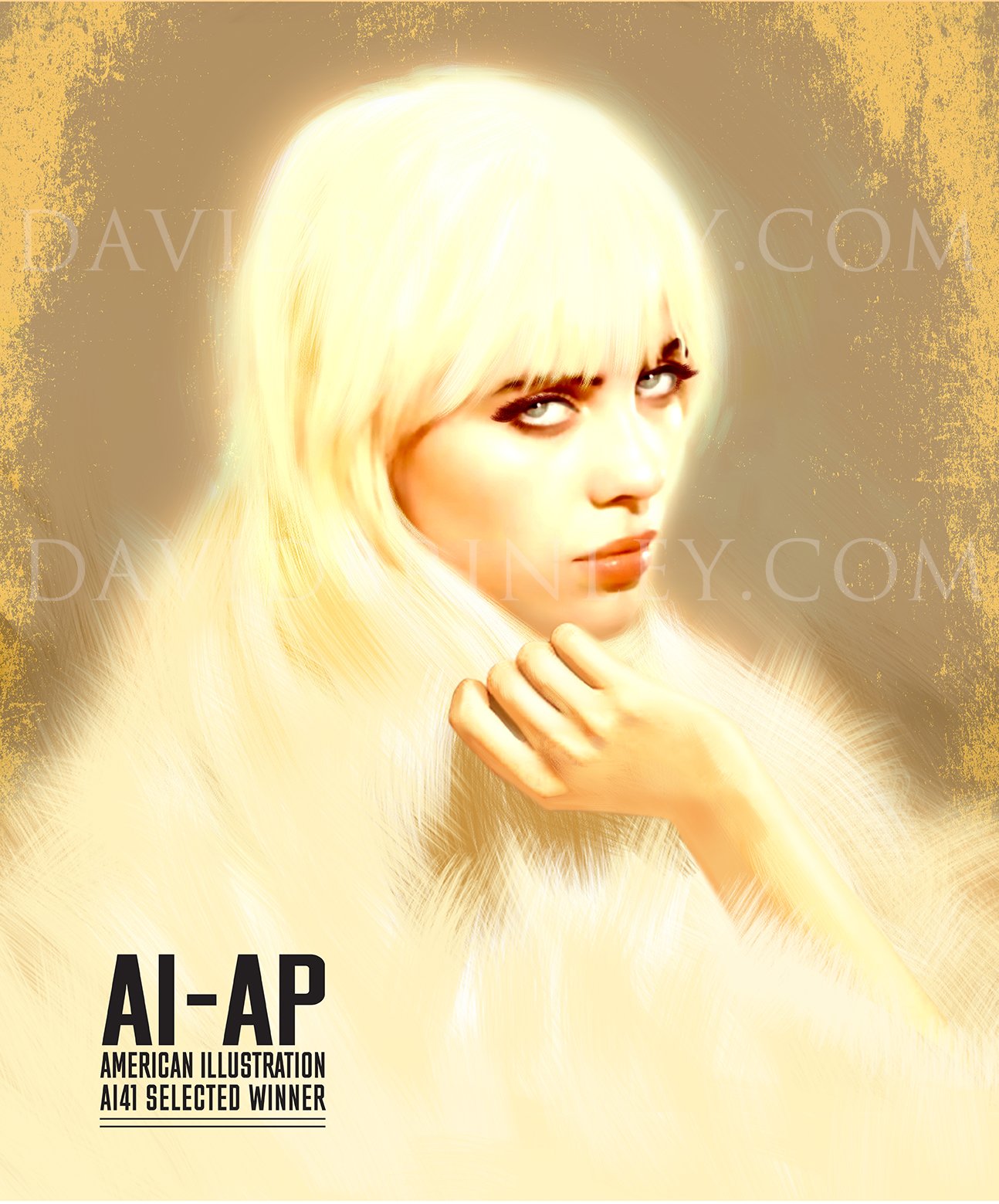 Will Billie Eilish strike Grammys gold again with ‘Happier Than Ever’? | SELECTED American Illustration 41 annual 2022