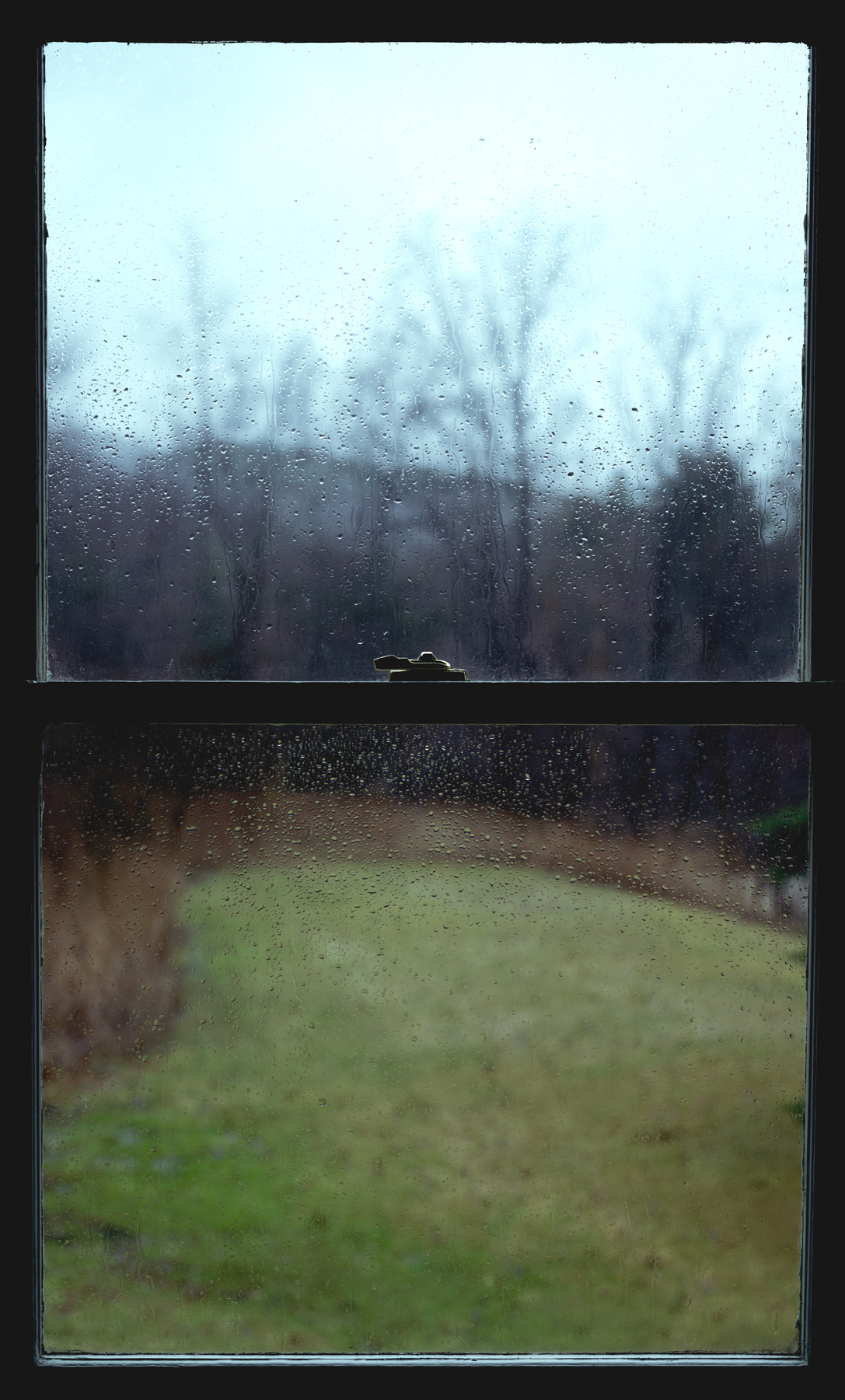 Rain Window I, 1989, C-Print, 65 x 40 Inches
