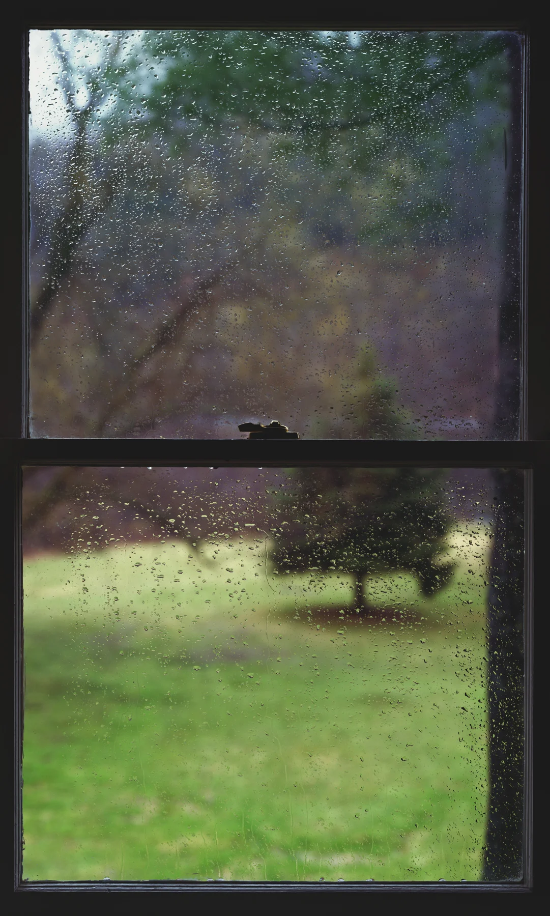 Rain Window III, 1989, C-Print, 65 x 40 Inches