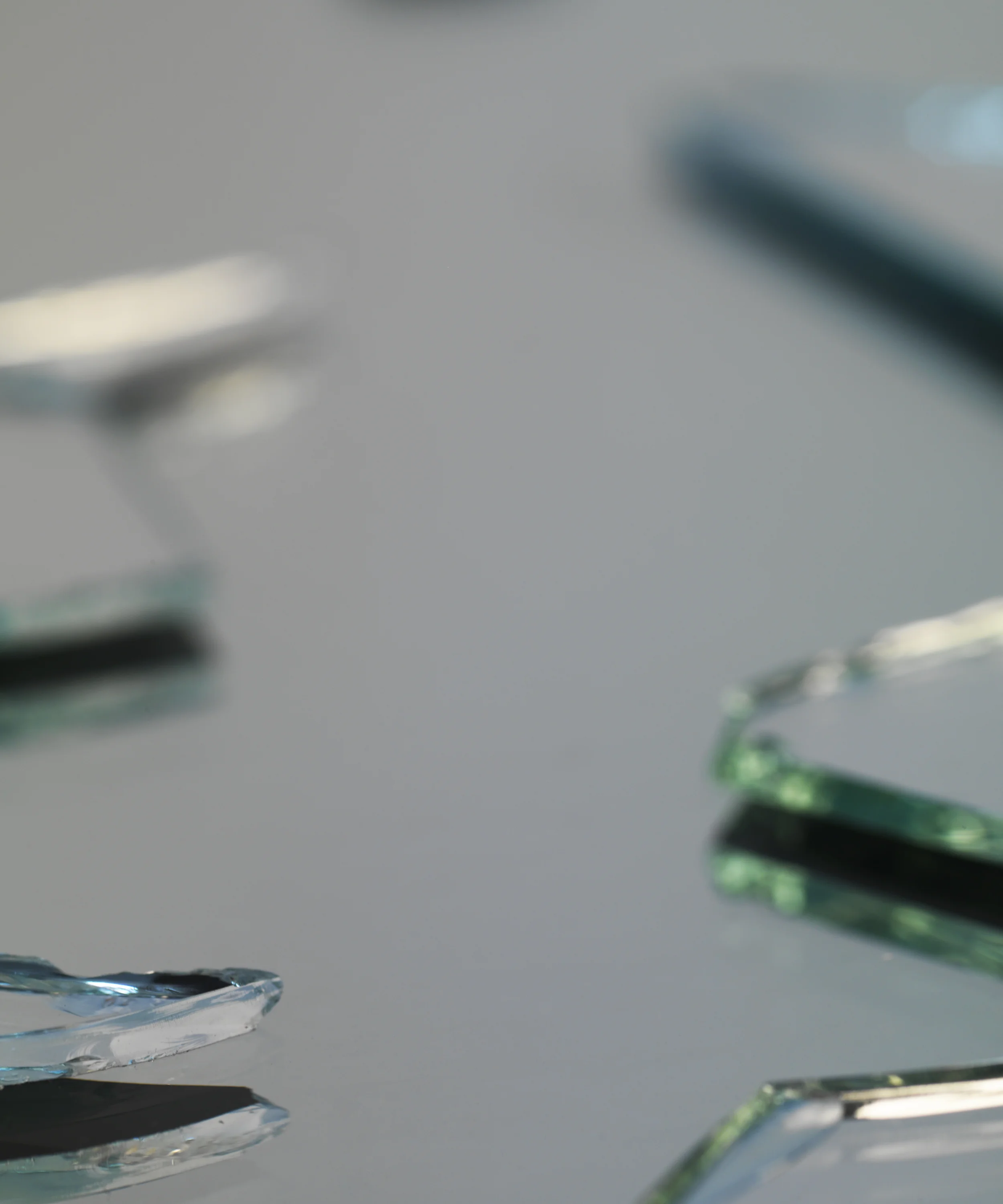 Broken Mirror on Mirror (02), 2013, Archival inkjet print mounted on 4-ply rag board, 20 x 24 Inches