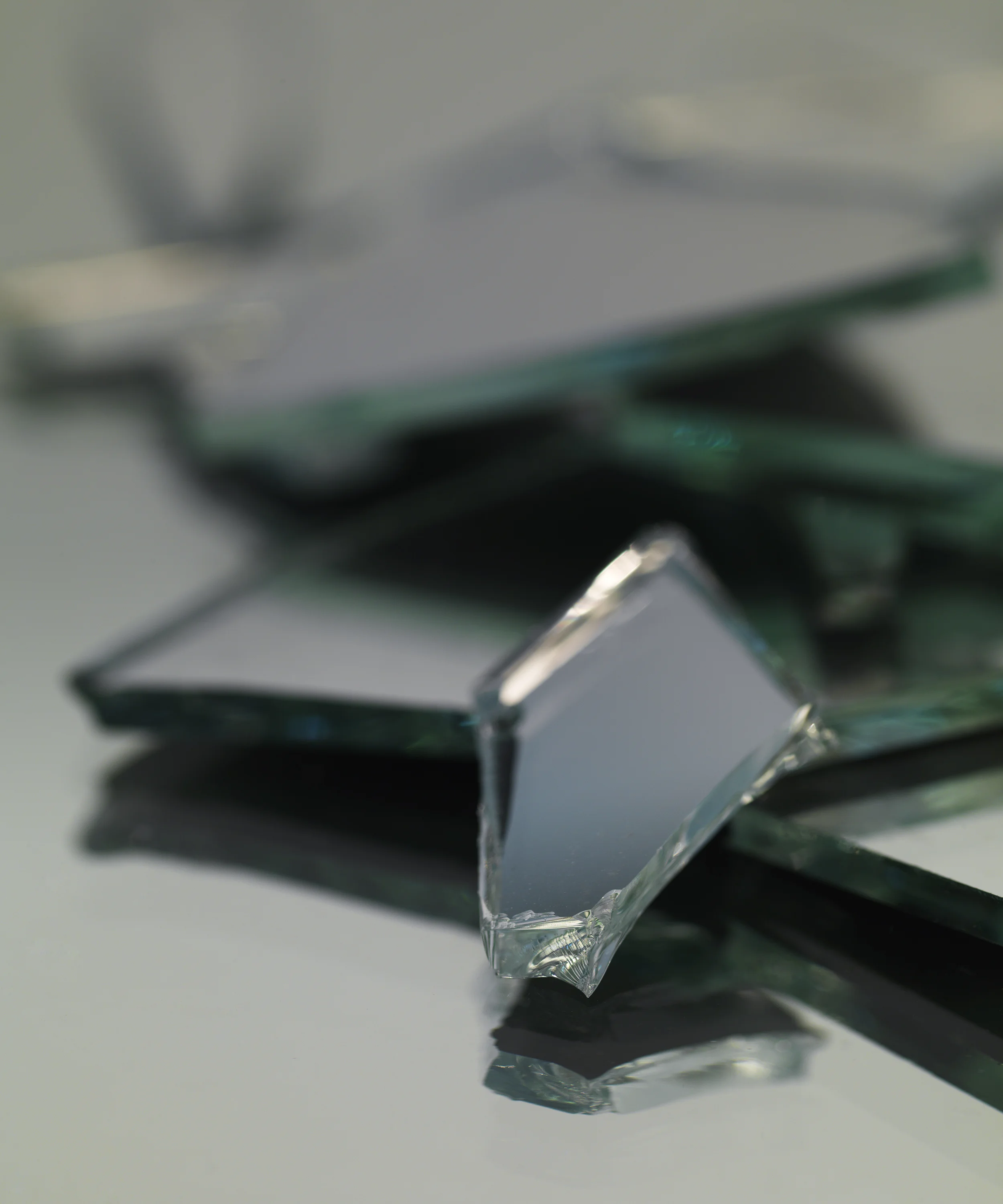 Broken Mirror on Mirror (04), 2013, Archival inkjet print mounted on 4-ply rag board, 20 x 24 Inches