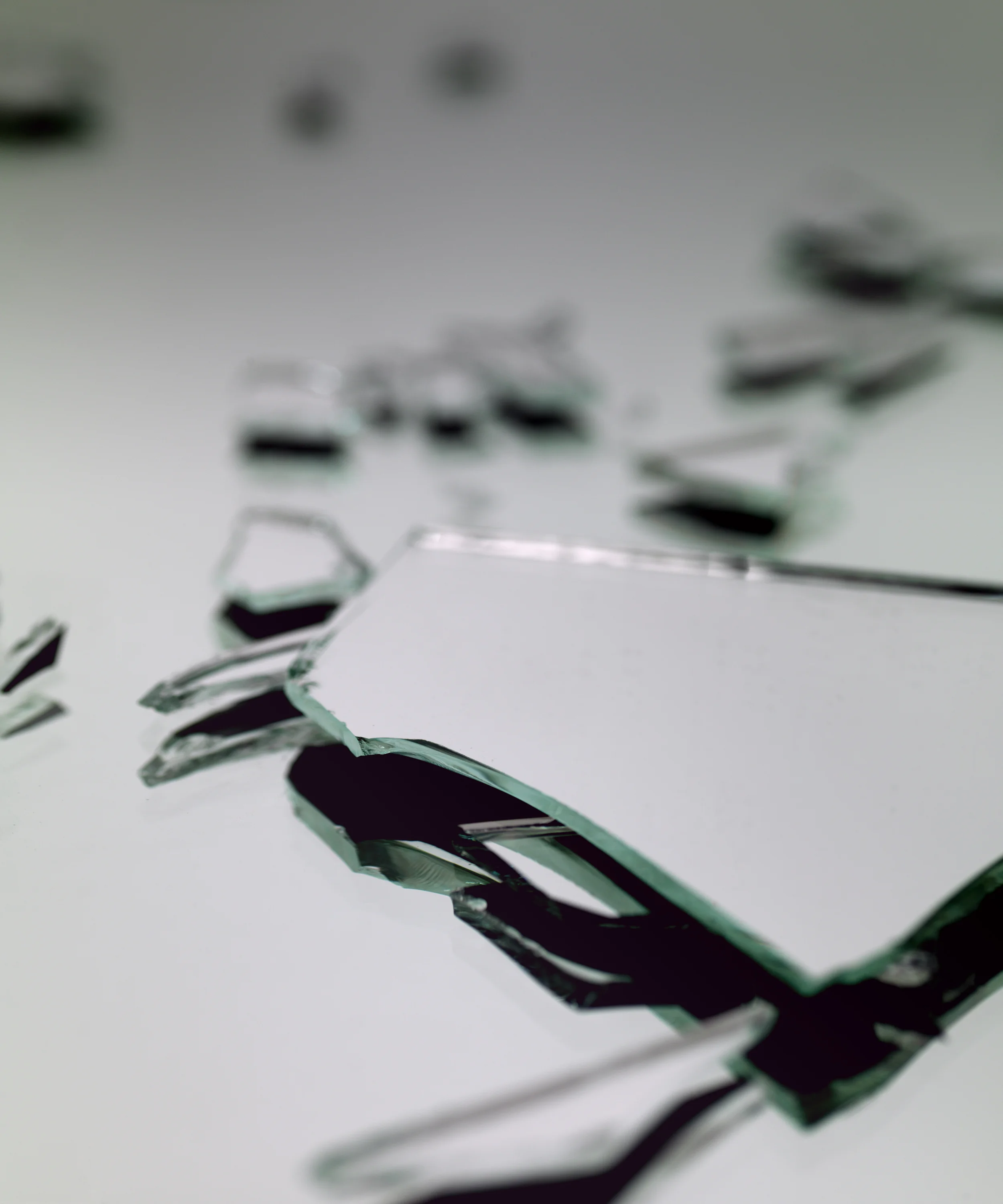 Broken Mirror on Mirror (08), 2013, Archival inkjet print mounted on 4-ply rag board, 20 x 24 Inches