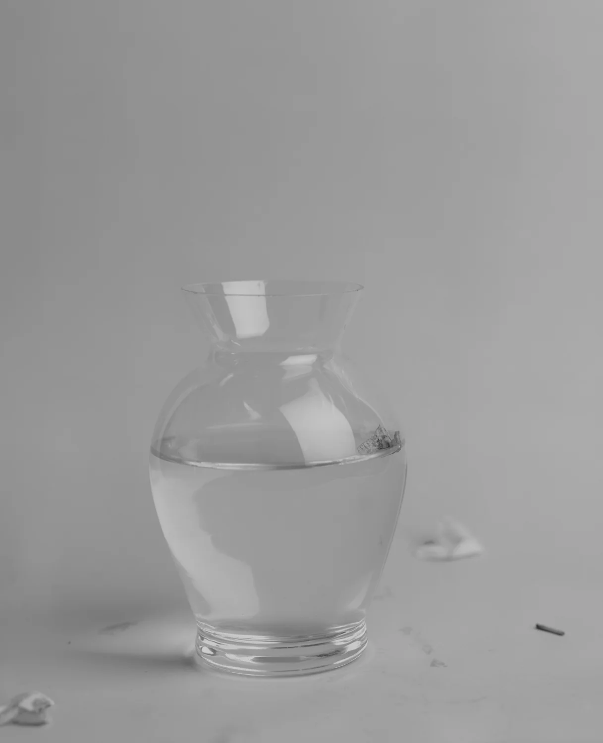 Roses (Empty Vase), 1996/2006, Archival Ink Jet Print, 53 x 43 Inches