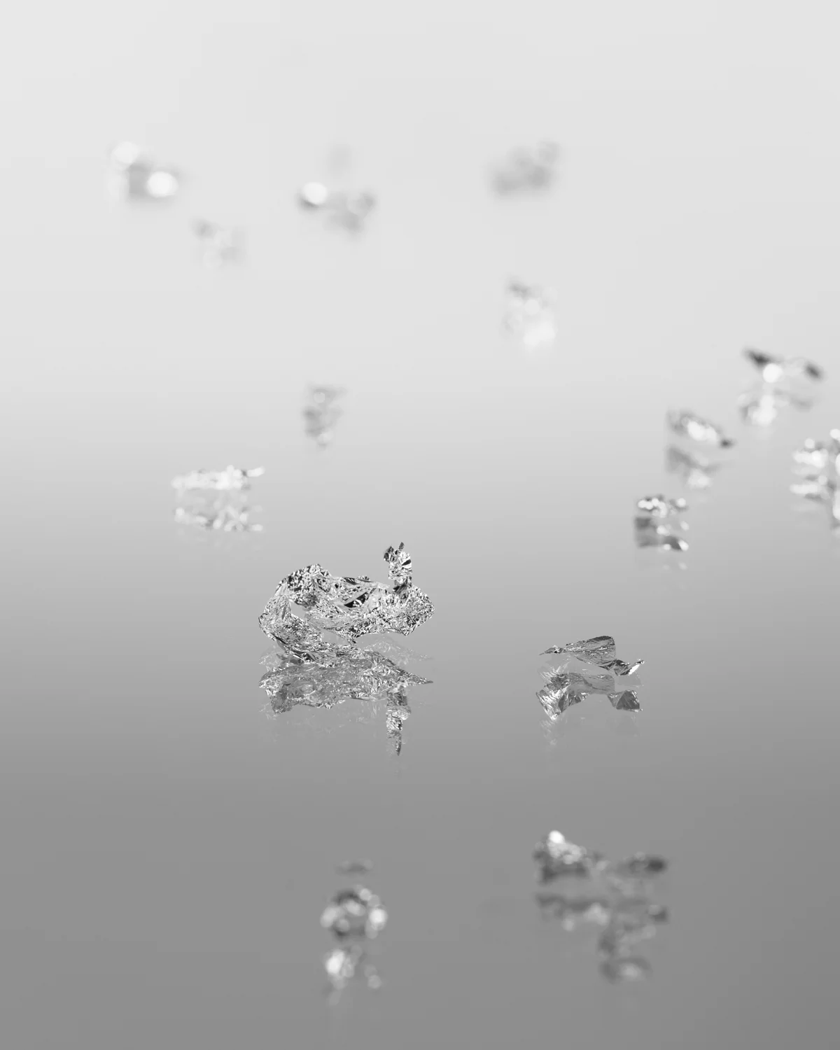 Silver on Mirror (Cartier-Bresson), 2010, Archival Inkjet Print, 50 x 40 inches