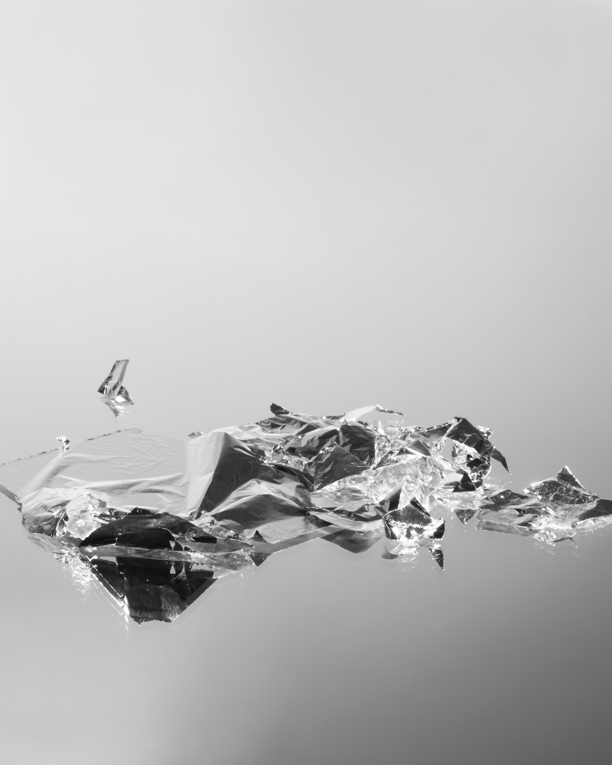 Silver on Mirror (Siskind), 2010, Archival Inkjet Print, 50 x 40 inches