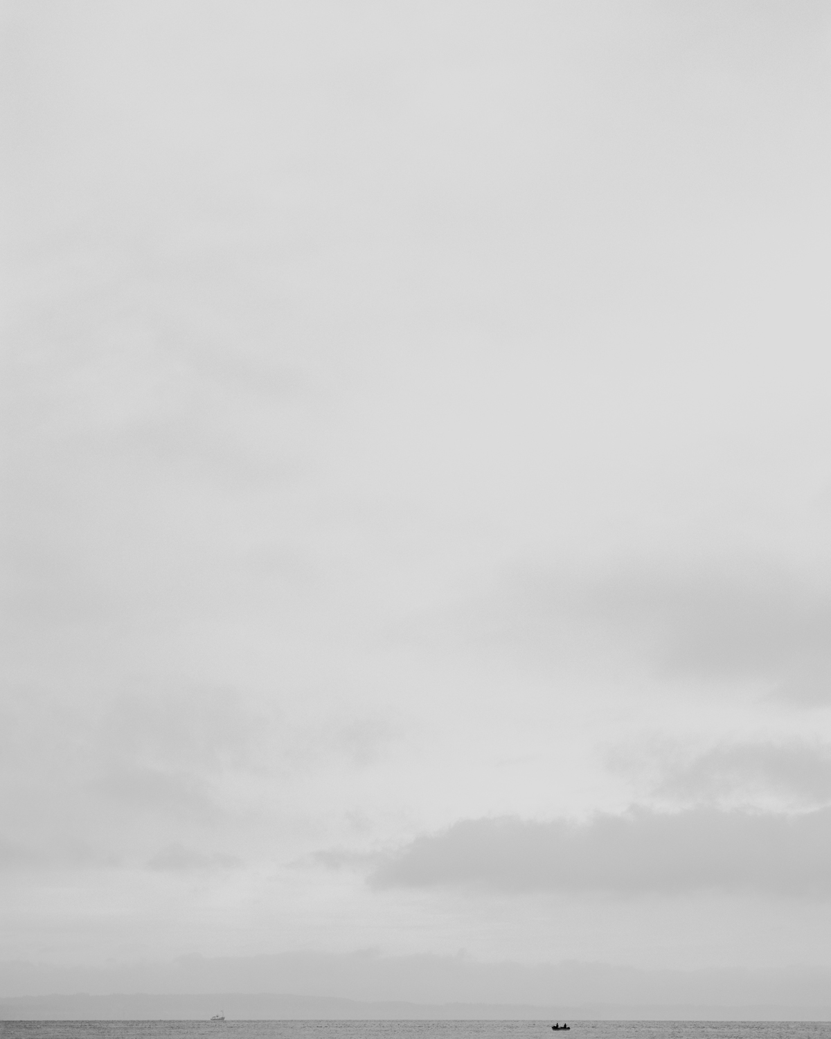 Greyscape (Andrew's Picture), 1991, Silver Print, 47-1/2 x 37-1/2 inches