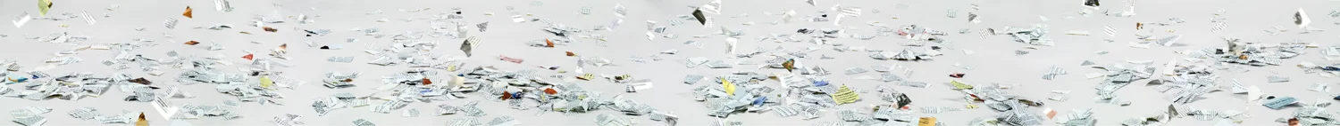 Religious Text, 2013, Archival Ink Jet Print, 11" x 116.5"