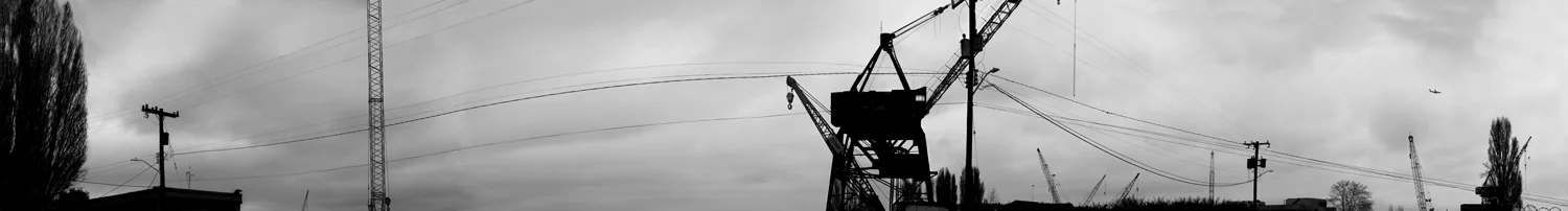 Overcast Urban 1, 2013, Archival Ink Jet Print, 11" x 81.75"