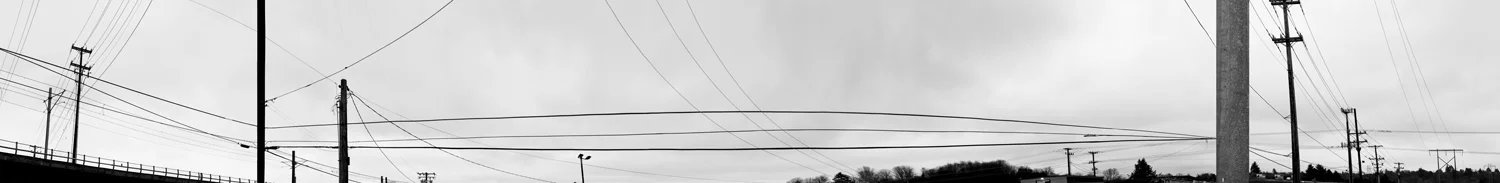 Overcast Urban 2, 2013, Archival Ink Jet Print, 11" x 90"