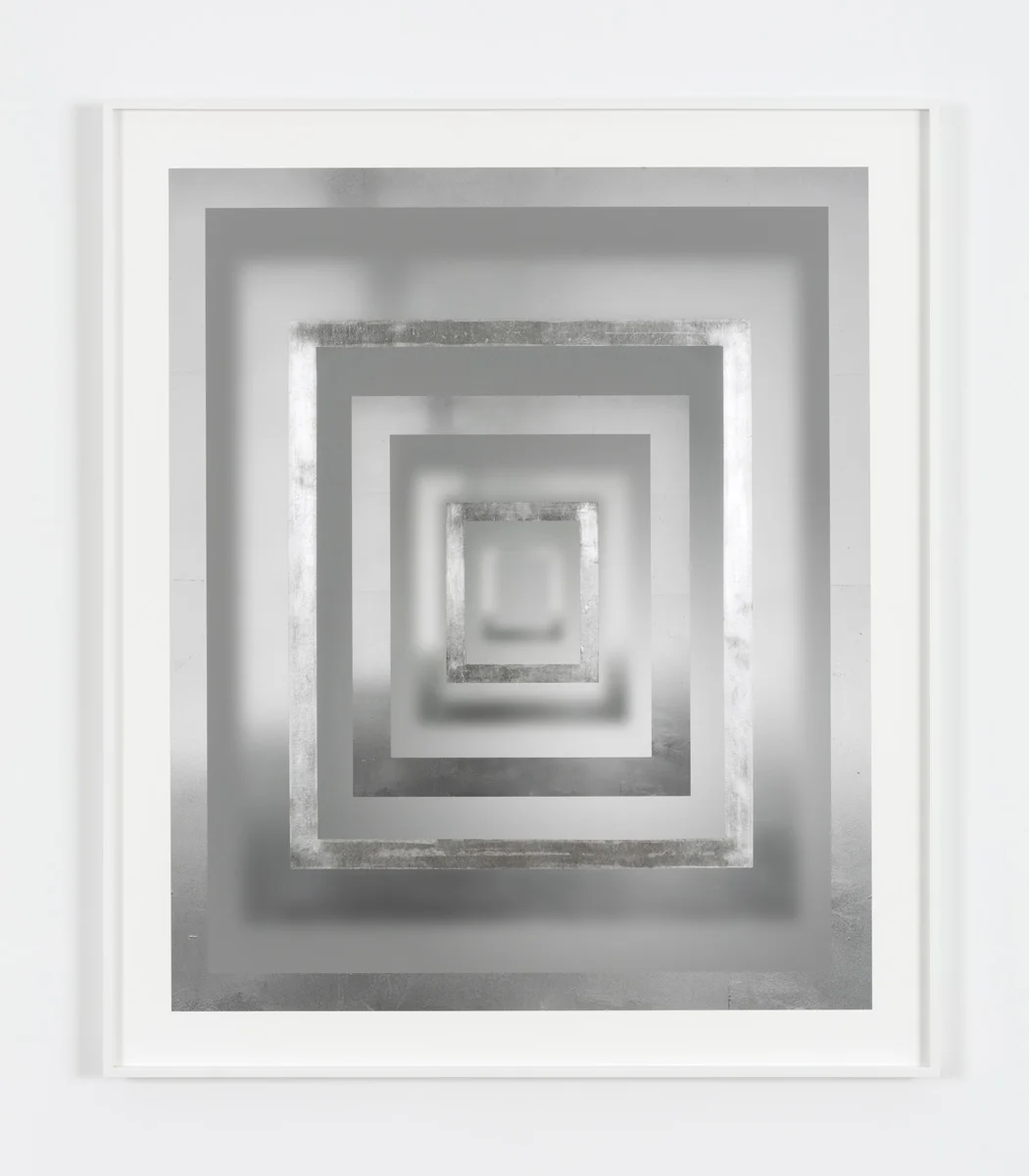 Silver / Surface 3 Planes of Silver 11, 2016, Archival Inkjet Print, 42"(h) x 35"(w) 