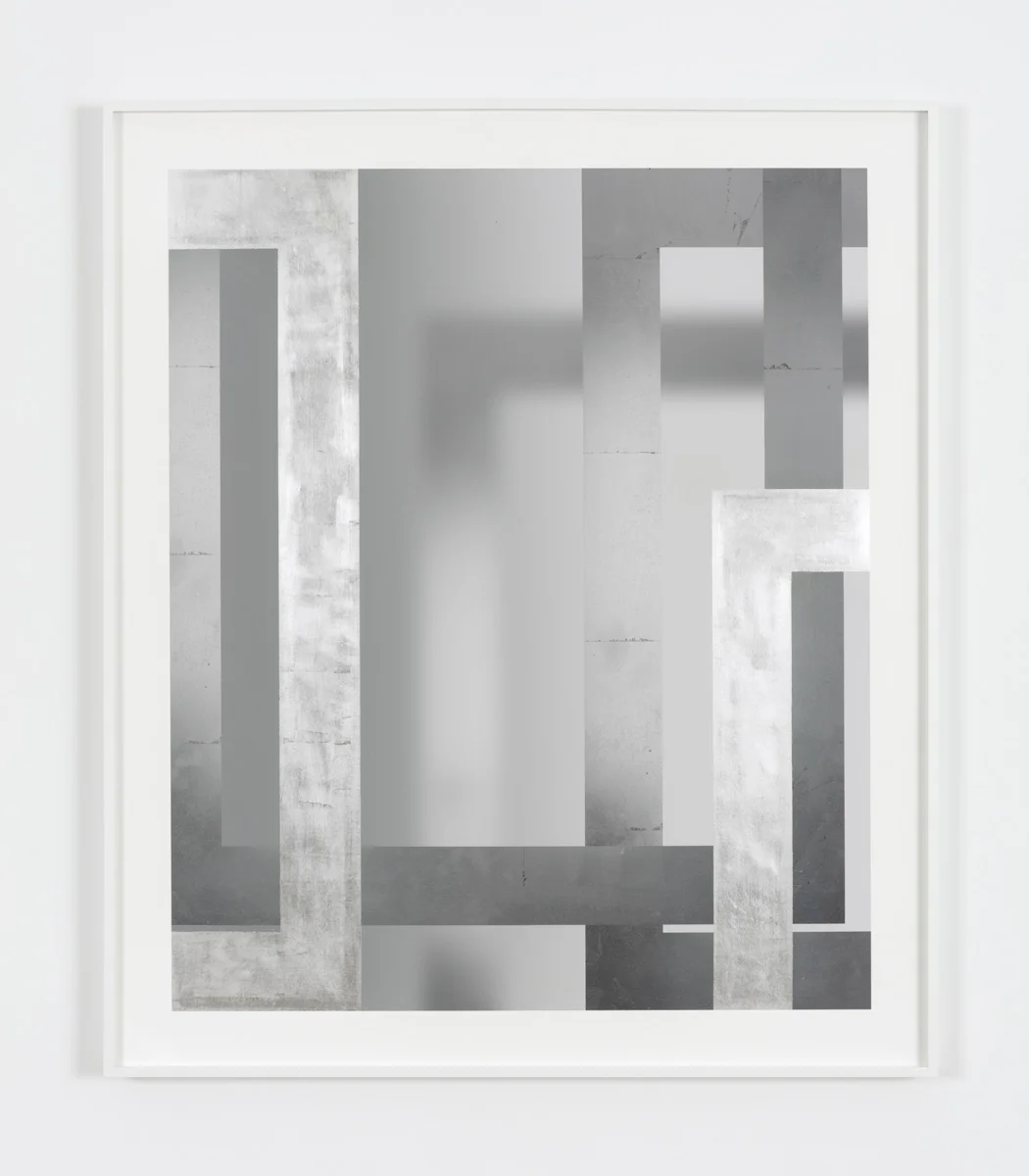 Silver / Surface 3 Planes of Silver 13, 2016, Archival Inkjet Print, 42"(h) x 35"(w) 