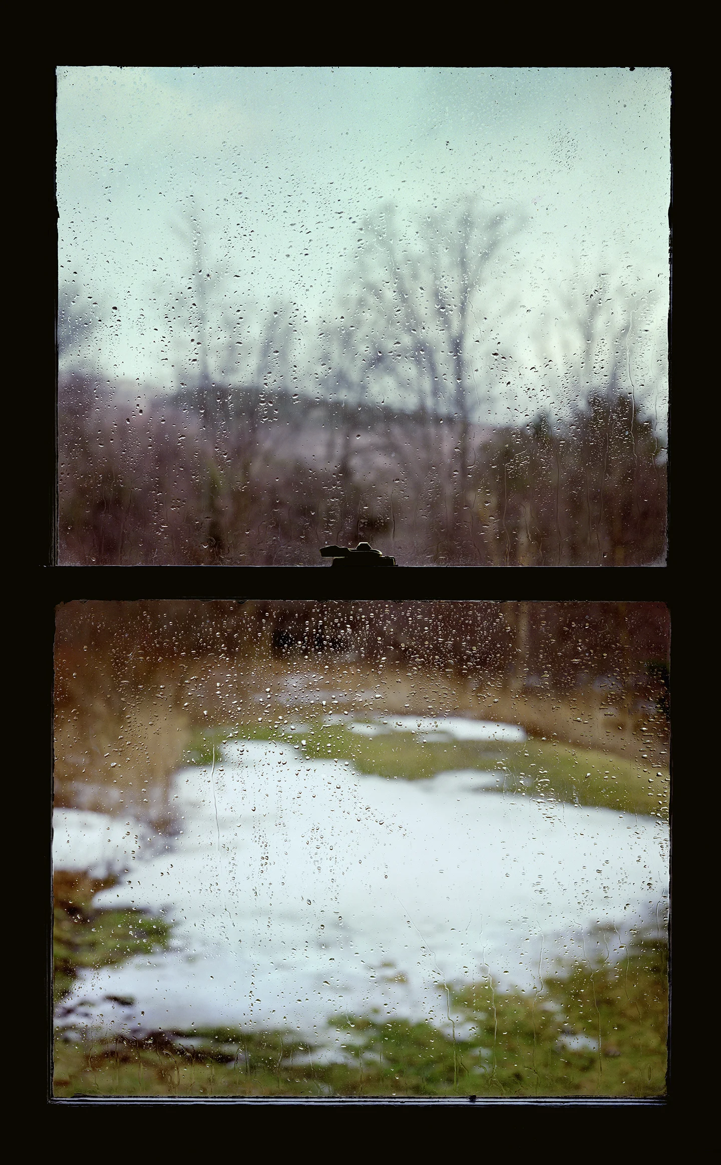 Rain Window VII, 1989, C-Print, 65 x 40 Inches