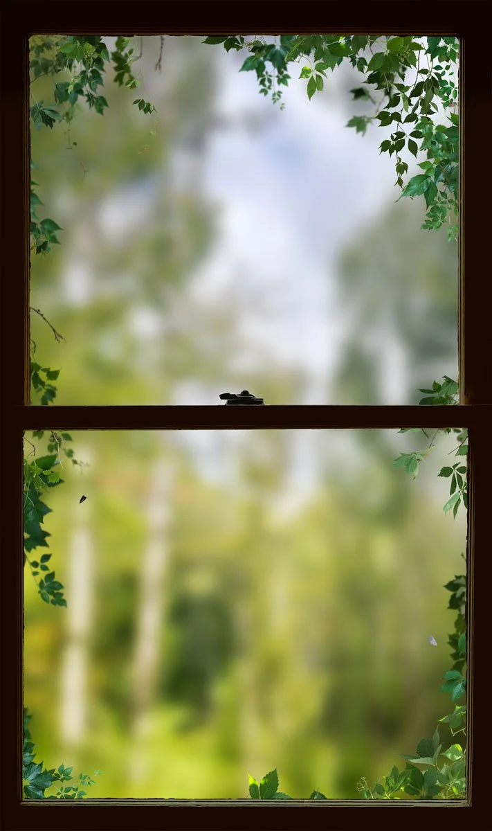 Summer Window (Virginia Creeper)