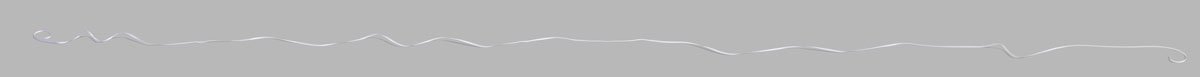 Long White Ribbon Scroll