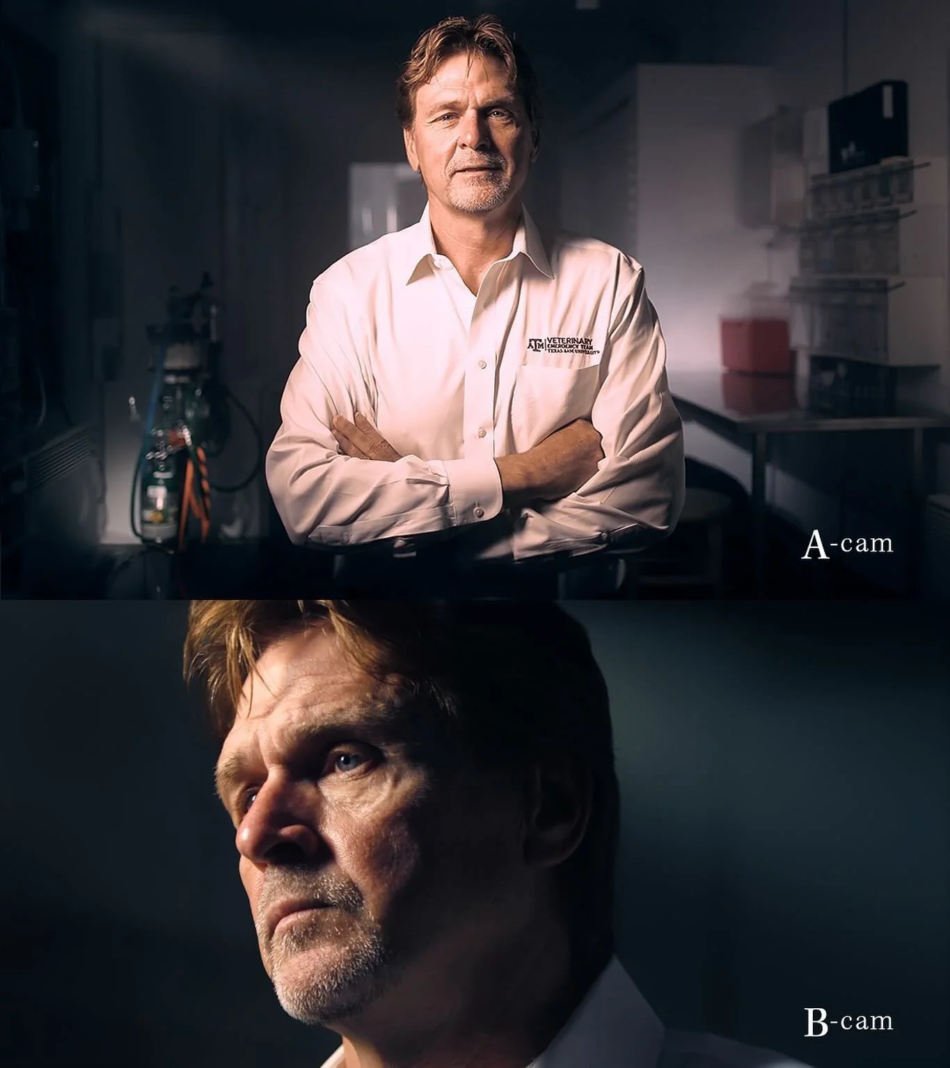 *Can you guess the Camera &amp; Light Package?

Swipe right to see to the $500 setup.

Shot on Canon C100ii &amp; Canon 6Dii + L series glass

Key Light = Kino Flo 4-bank 2&rsquo; + 3200k Bare Bulbs

Hair Light = (2) Exam Medical Wall Lights 

Back L